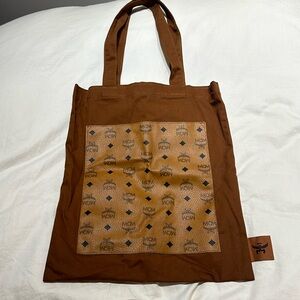 MCM Canvas Tote Bag
